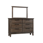 SH2213GRY-5 DRESSER, GRAY