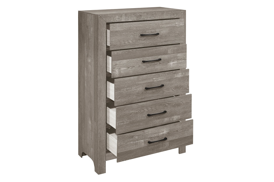 1534NPGY Bedroom-Corbin Collection