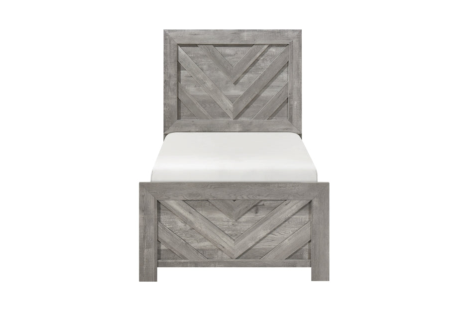 1534NPGY Bedroom-Corbin Collection