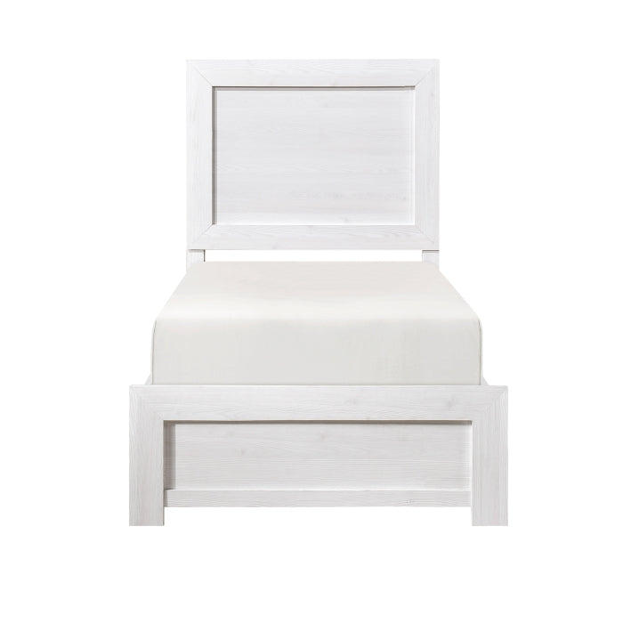 1534WHT-1 Twin Bed in a Box