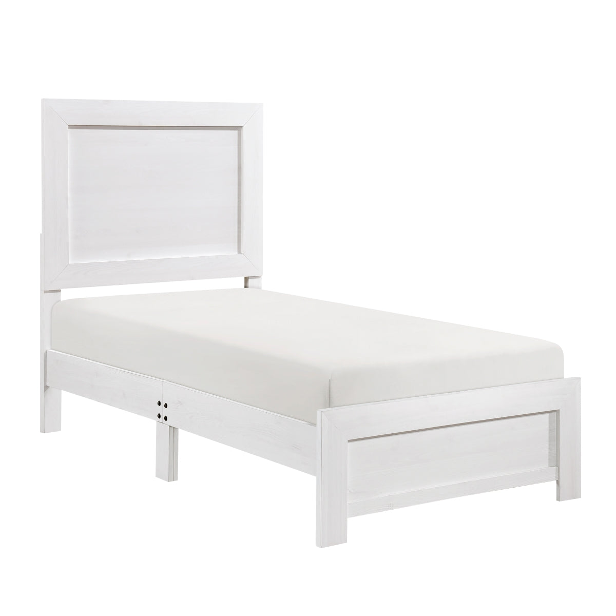 1534WHT-1 Twin Bed in a Box