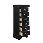 2147BK-12 Lingerie Chest, Hidden Drawer