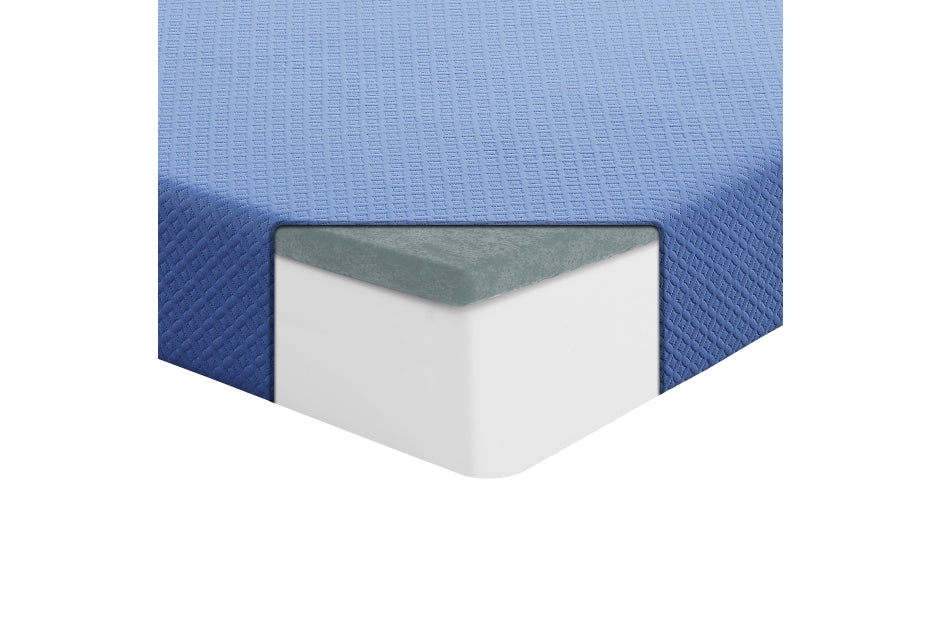MT-PG 7'' Gel-Infused Memory Foam Blue-Leo Collection