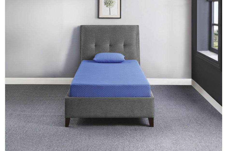 MT-PG 7'' Gel-Infused Memory Foam Blue-Leo Collection