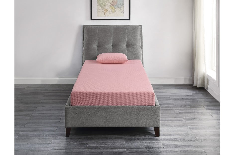 MT-PG 7'' Gel-Infused Memory Foam Pink-Leo Collection