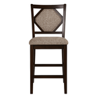 SH1152-36 5 PC COUNTER HEIGHT SET, MIDNIGHT WALNUT FINISH