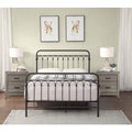 SH2015F-1 METAL FULL BED, BRONZE, 3A