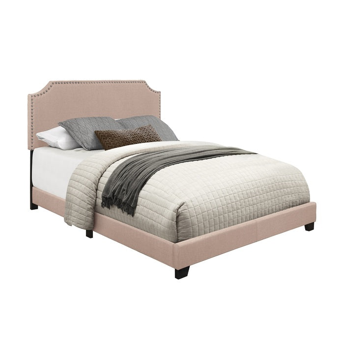 SH235KBGE-1 KING BED W/BEIGE FABRIC,3A