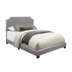 SH235KGRY-1 KING BED W/GREY FABRIC,3A