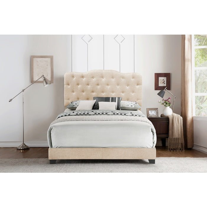 SH276FBGE-1 FULL BED W/BEIGE FABRIC