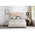 SH276FBGE-1 FULL BED W/BEIGE FABRIC