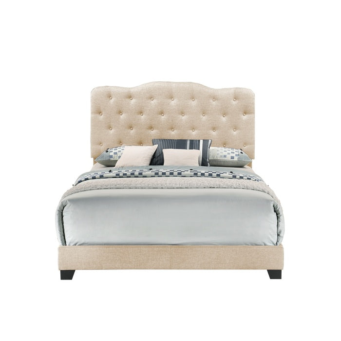 SH276FBGE-1 FULL BED W/BEIGE FABRIC