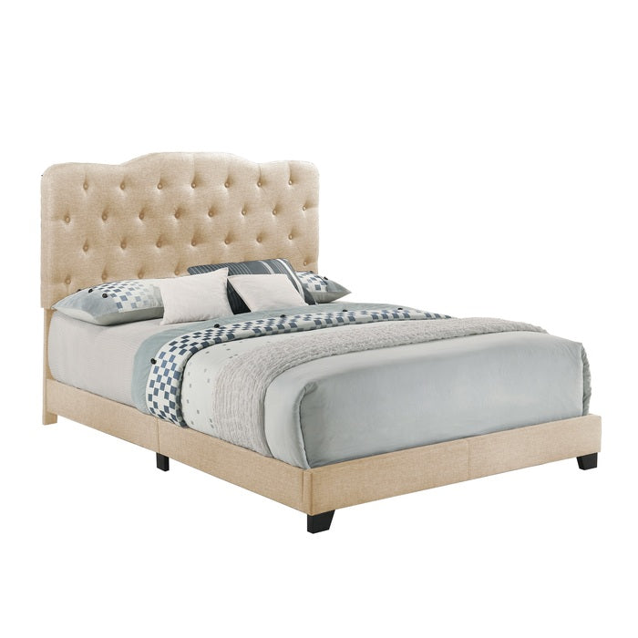 SH276FBGE-1 FULL BED W/BEIGE FABRIC