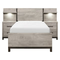 1577T-1*WB 5pc Set Twin Wall Bed (TB+2NS+2NS-P)