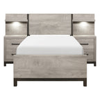 1577T-1*WB 5pc Set Twin Wall Bed (TB+2NS+2NS-P)