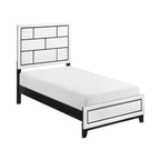 1645WHT-1* Twin Bed