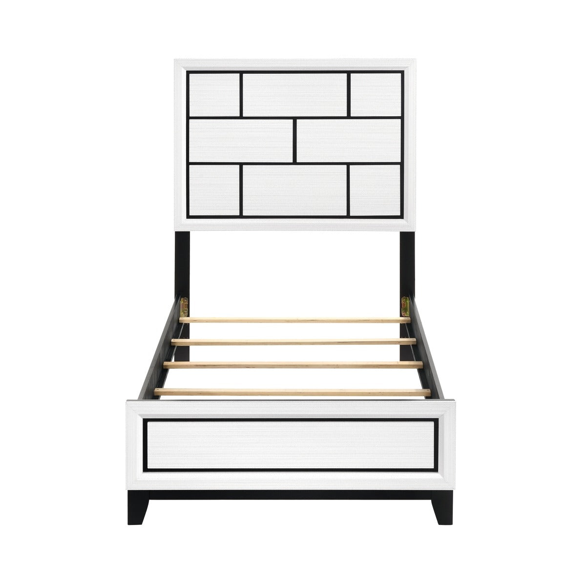 1645WHT-1* Twin Bed