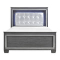 1916GY-1* Queen Bed, LED Lighting