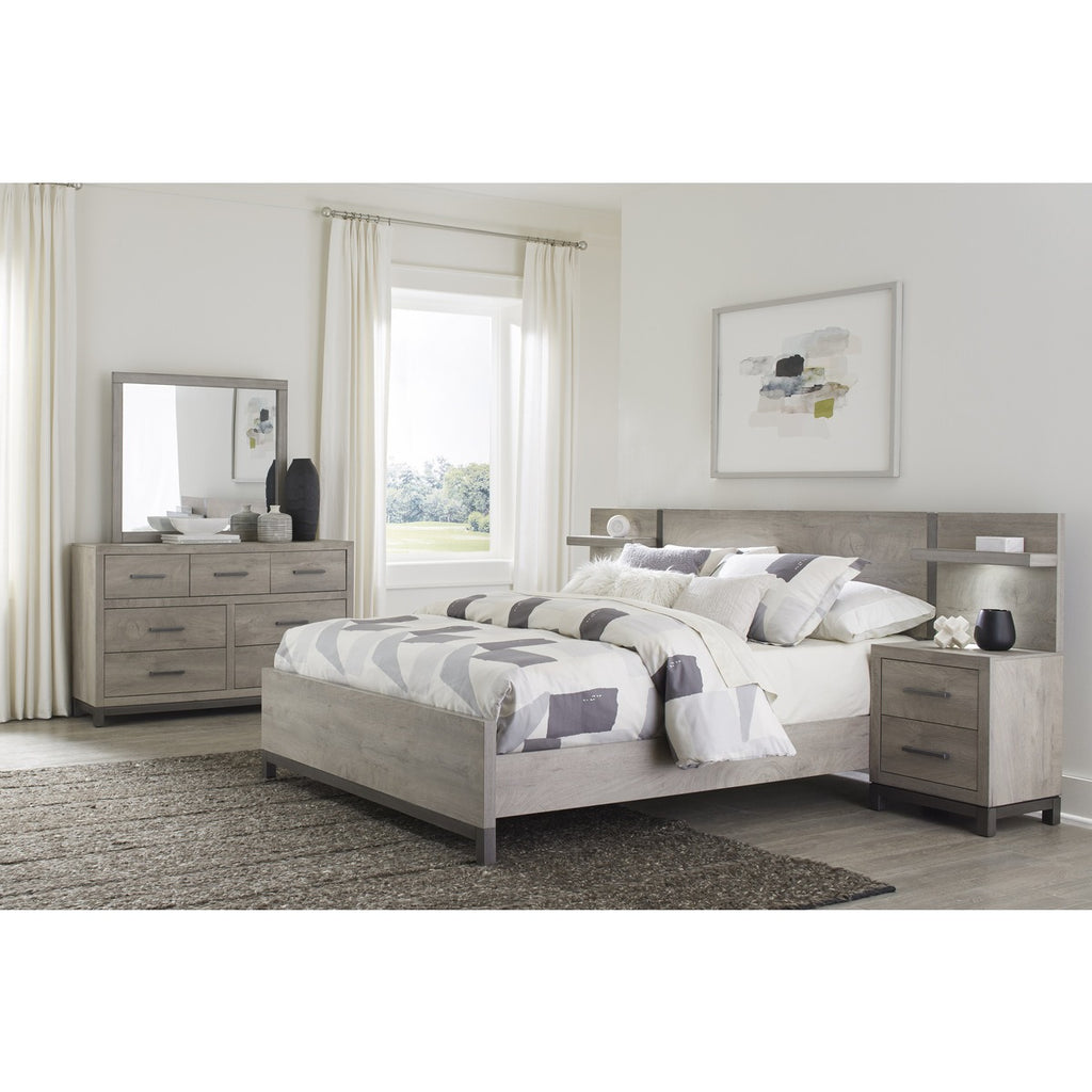 1577-1*WB 5pc Set Queen Wall Bed (QB+2NS+2NS-P)