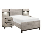 1577T-1*WB 5pc Set Twin Wall Bed (TB+2NS+2NS-P)