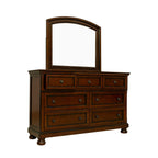 1718BRN-5 DRESSER WITH HIDDEN DRAWER
