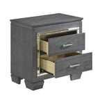 1916GY-4 Night Stand, LED Lighting