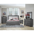 1916GY-4 Night Stand, LED Lighting