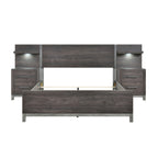 1577DGK-1EK*WB 5pc Set Eastern King Wall Bed (EK+2NS+2NS-P)