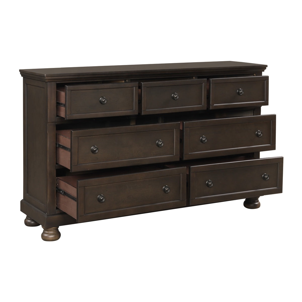 1718GY-5 Dresser, Hidden Drawer