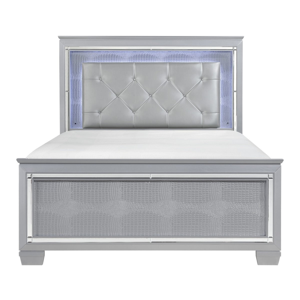 1916-1* Queen Bed, LED Lighting