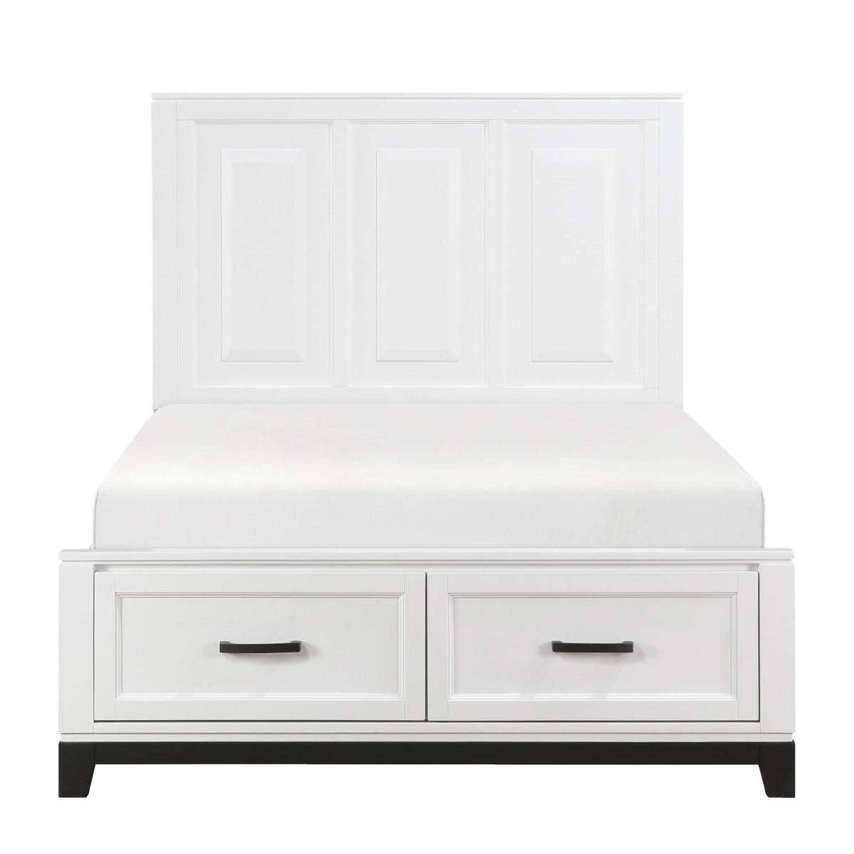 1450WHF-1* Full Platform Bed with Footboard Storage
