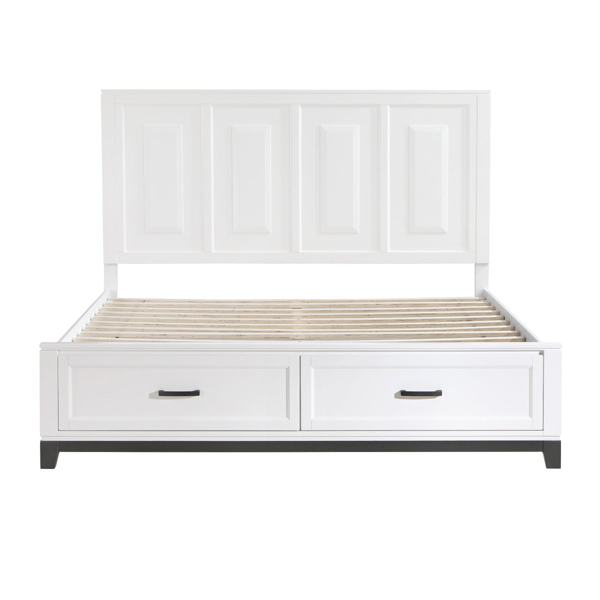 1450WHK-1EK* Eastern King Platform Bed with Footboard Storage