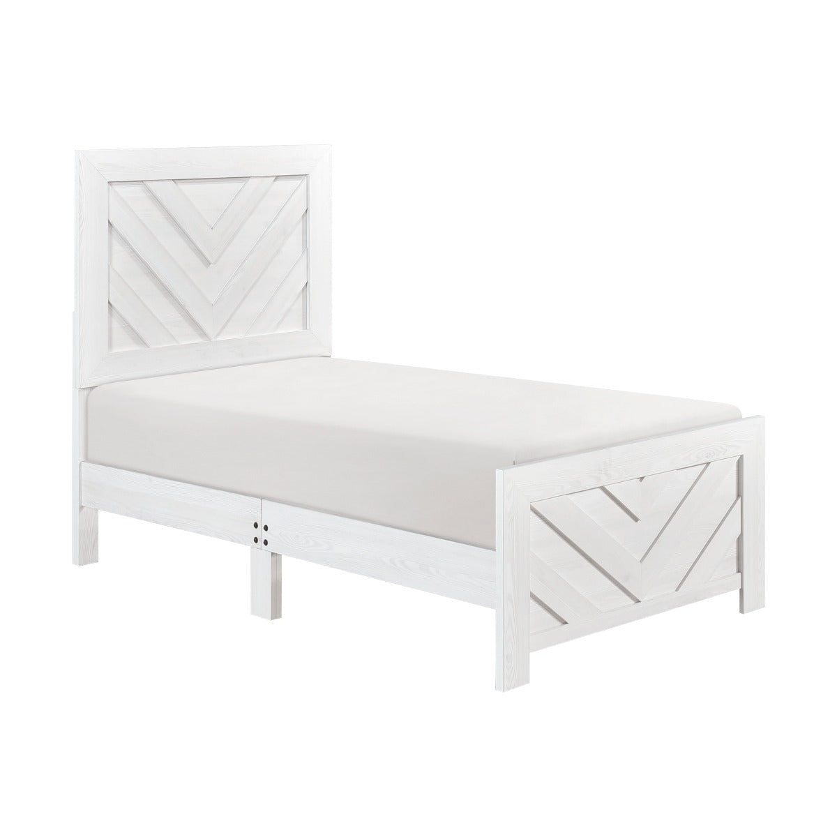 1534NPWHT-1 Twin Bed