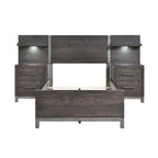 1577DGT-1*WB 5pc Set Twin Wall Bed (TB+2NS+2NS-P)