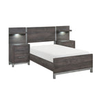 1577DGT-1*WB 5pc Set Twin Wall Bed (TB+2NS+2NS-P)