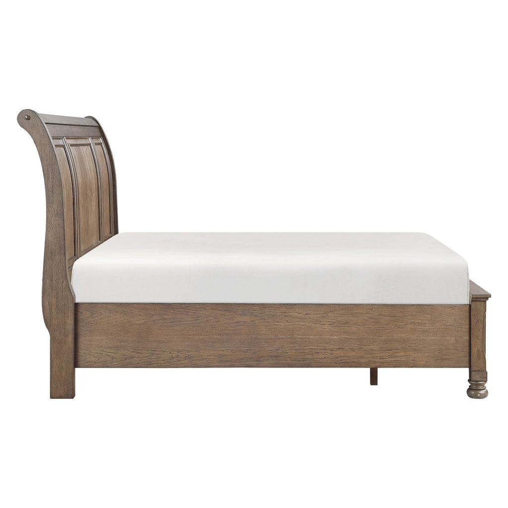 2259KBR-1EK* Eastern King Platform Bed with Footboard Storage