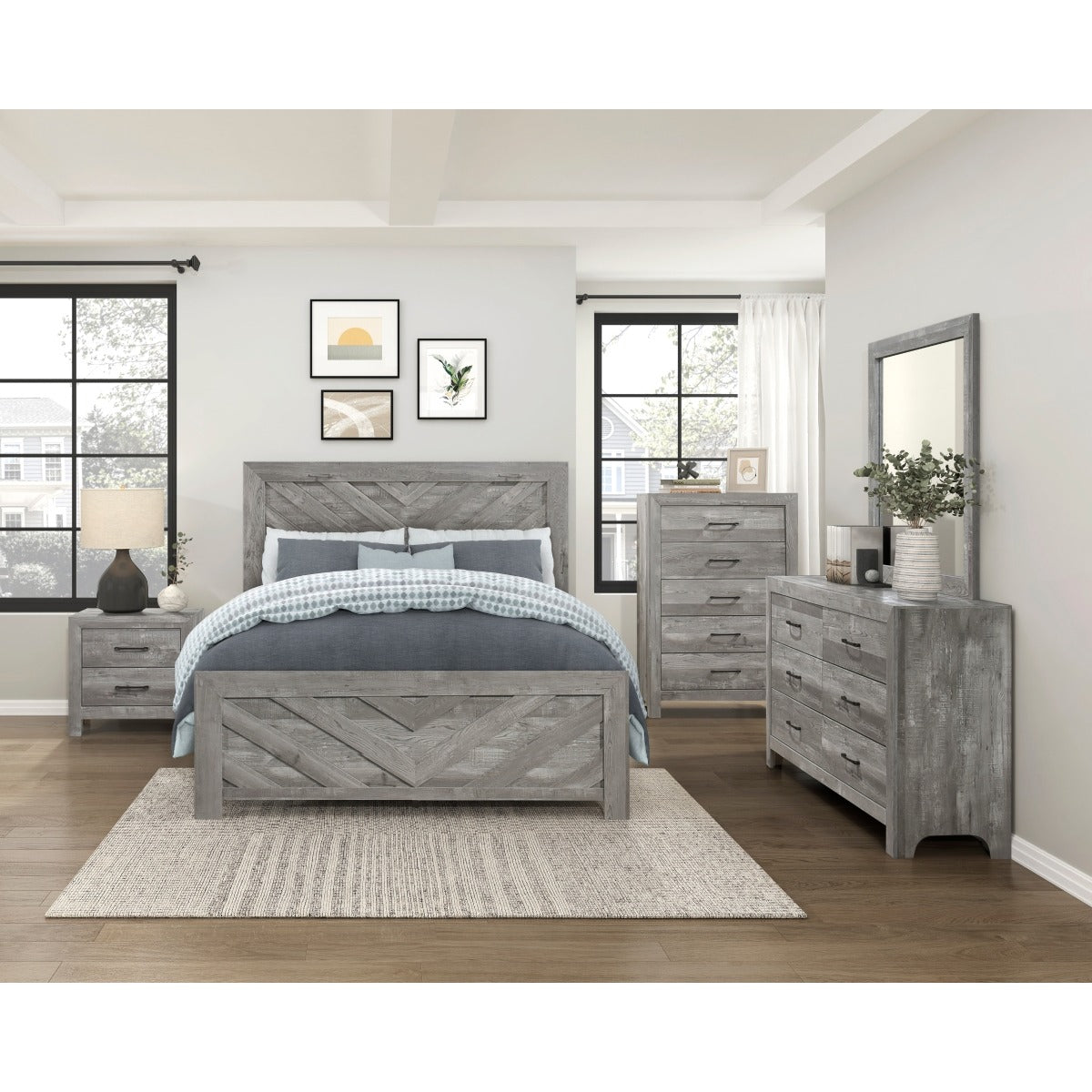 1534NPGYK-1EK Eastern King Bed