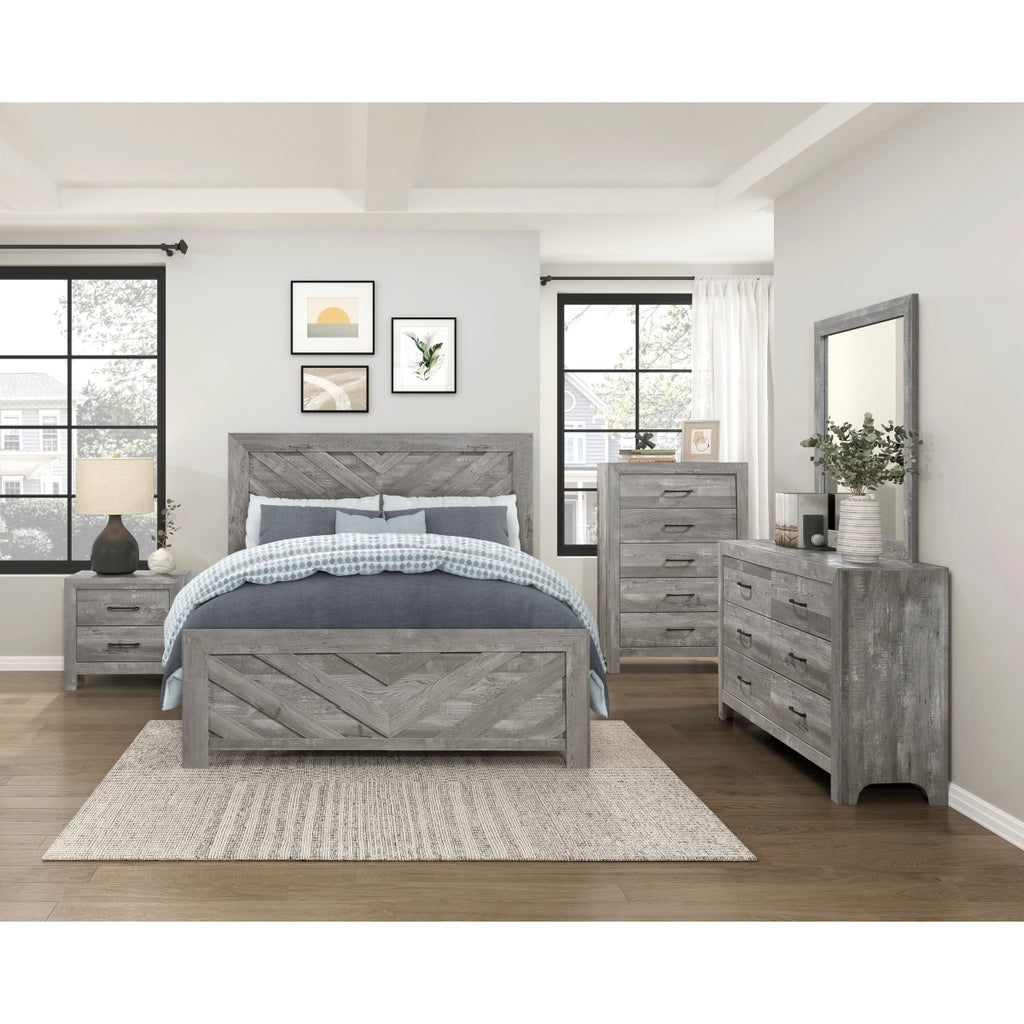 1534NPGY-1 Queen Bed