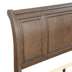 2259BR-1* Queen Platform Bed with Footboard Storage