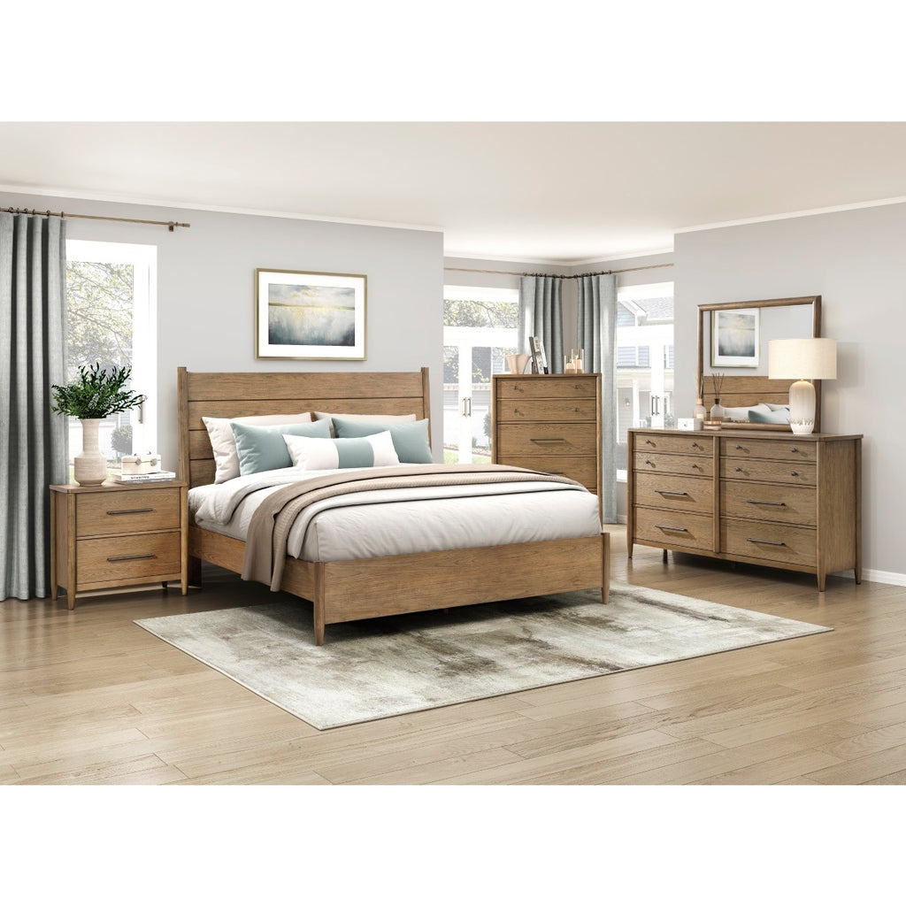 2386PN-1* Queen Platform Bed