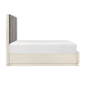2391-1* Queen Platform Bed with Footboard Storage