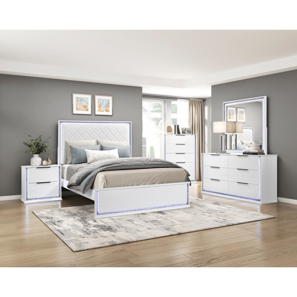 2390K-1EK* Eastern King Bed