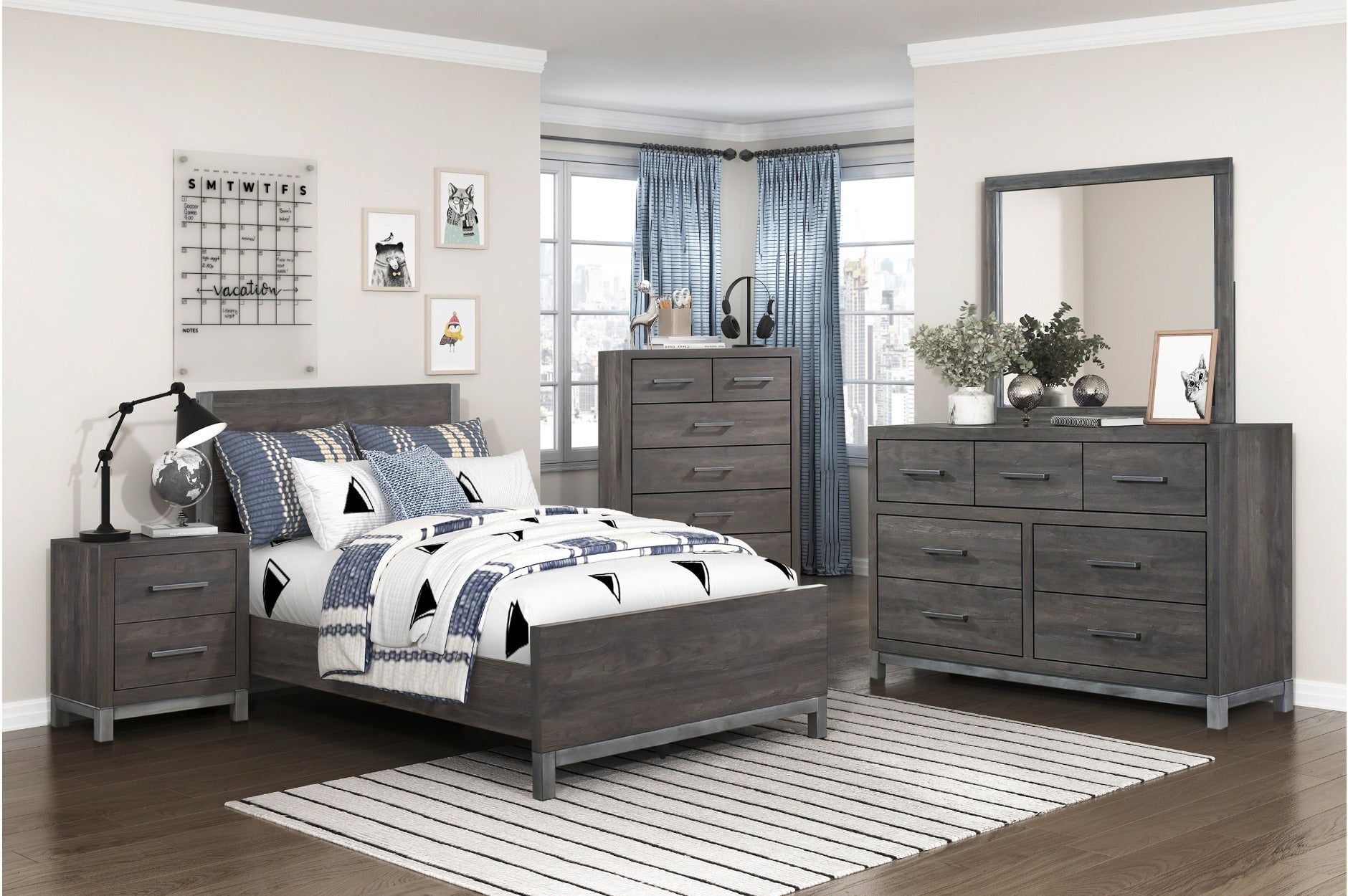1577DG Bedroom-Zephyr Collection