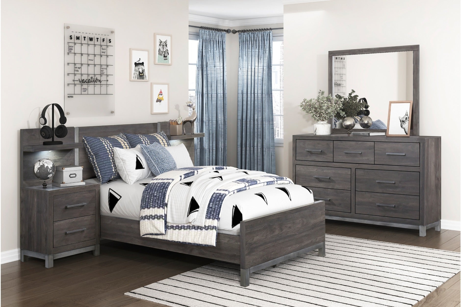 1577DG Bedroom-Zephyr Collection