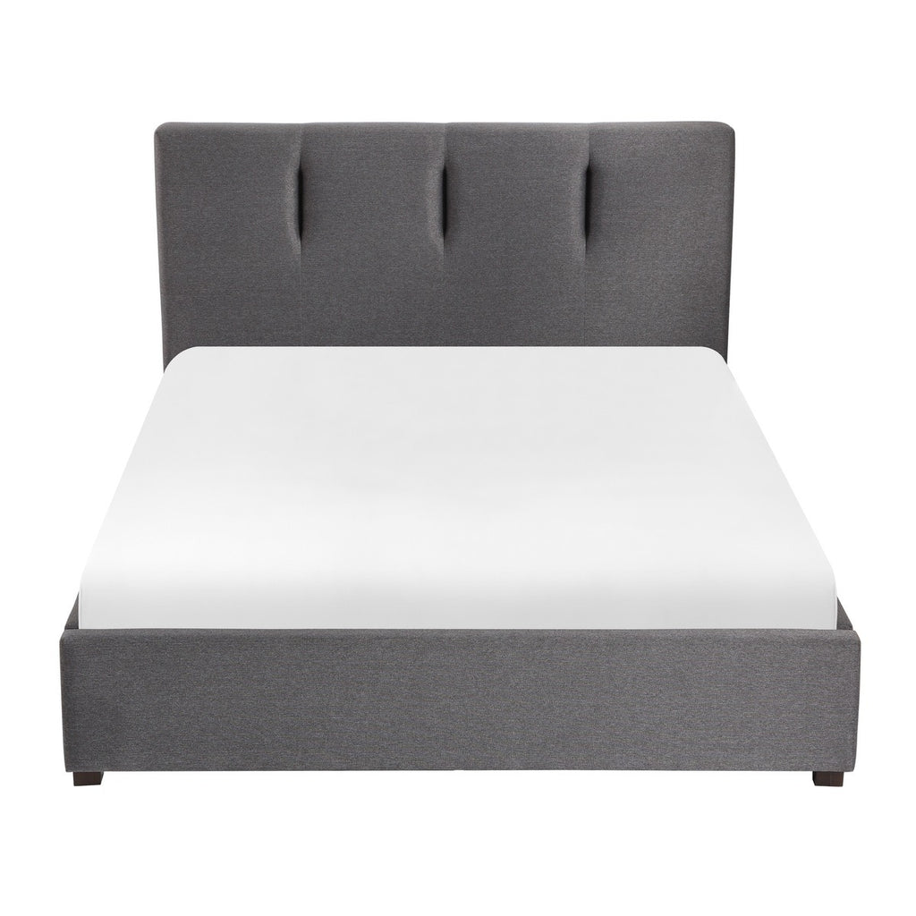 1632GH-1DW* Queen Platform Bed with Storage Footboard
