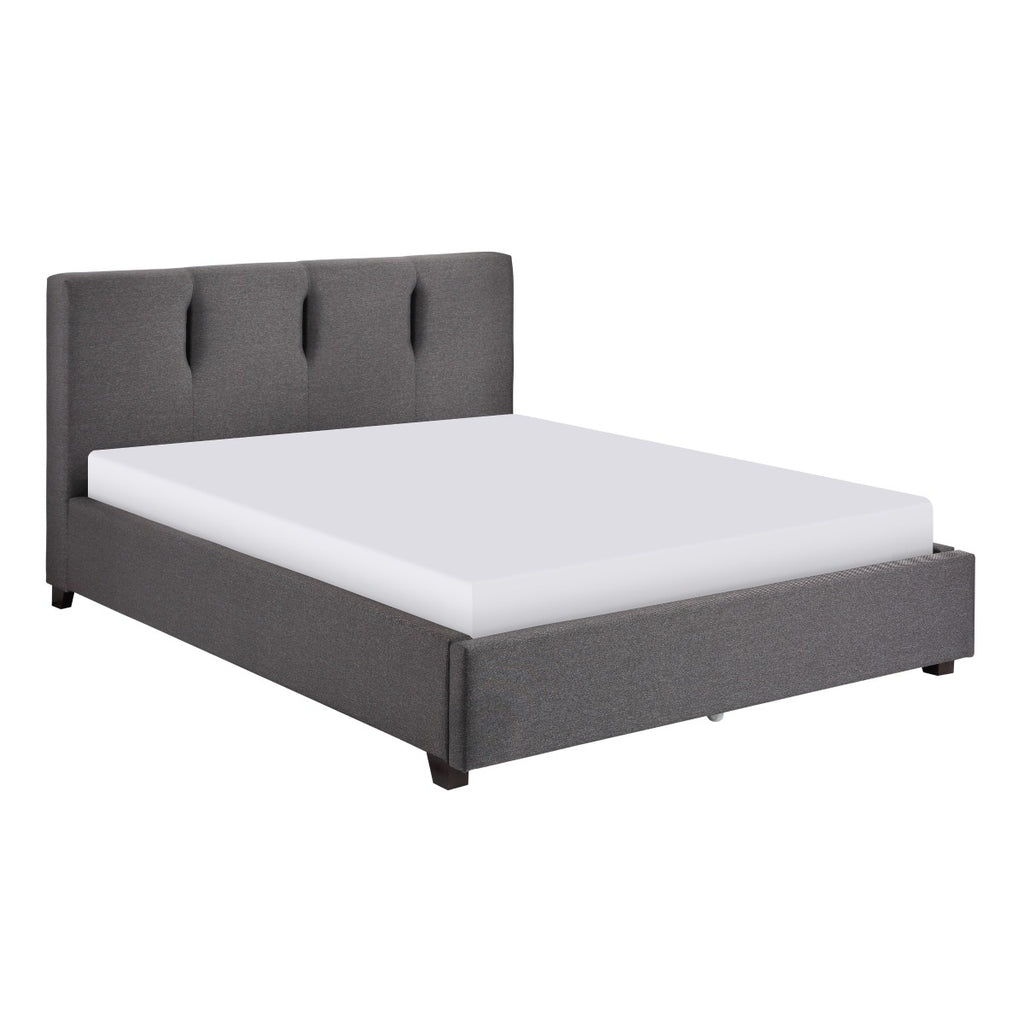 1632GH-1DW* Queen Platform Bed with Storage Footboard