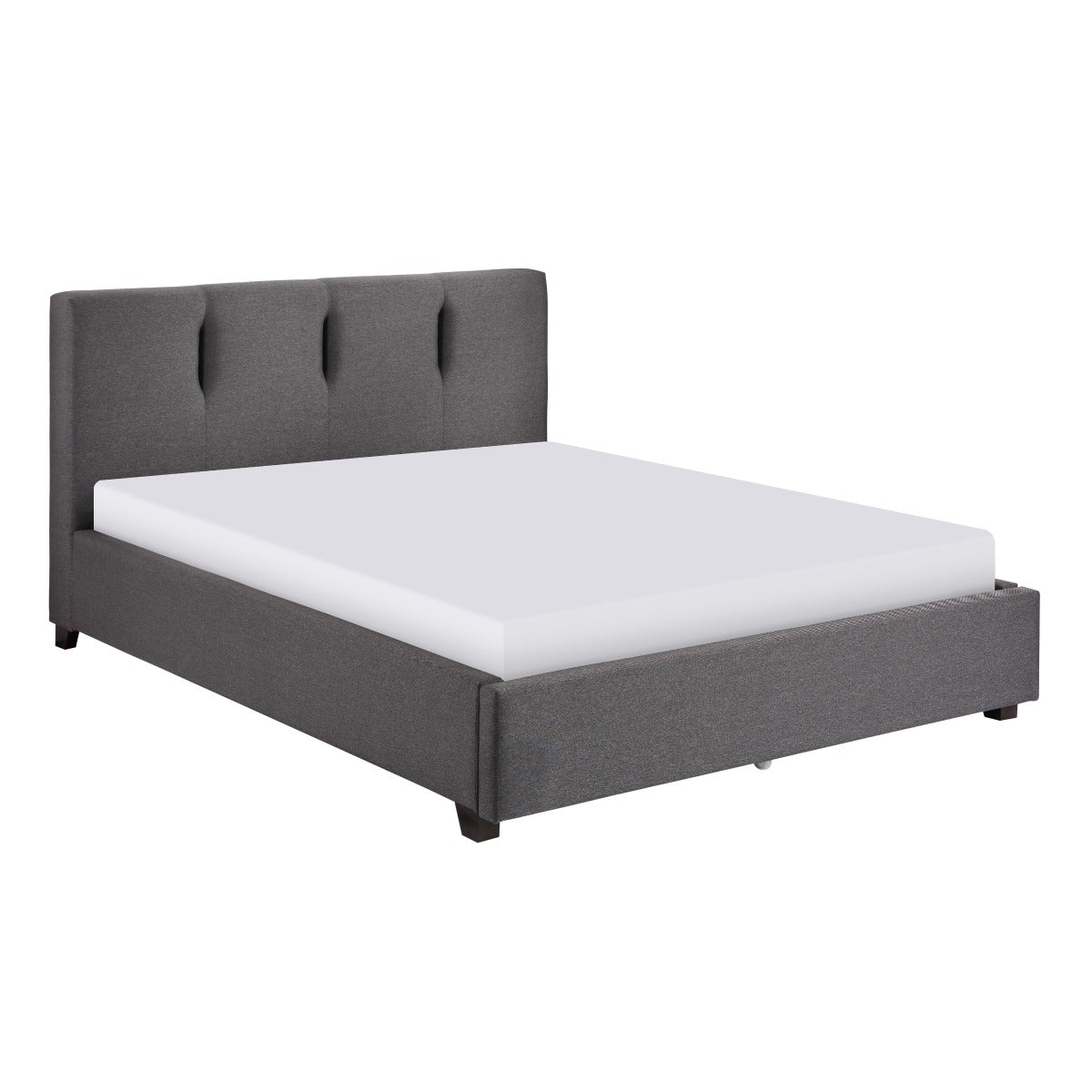 1632GH-1DW* Queen Platform Bed with Storage Footboard