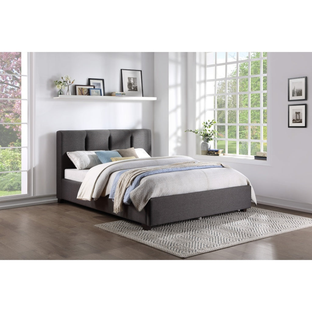 1632GH-1DW* Queen Platform Bed with Storage Footboard