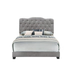 SH276KGRY-1 KING BED W/GREY FABRIC