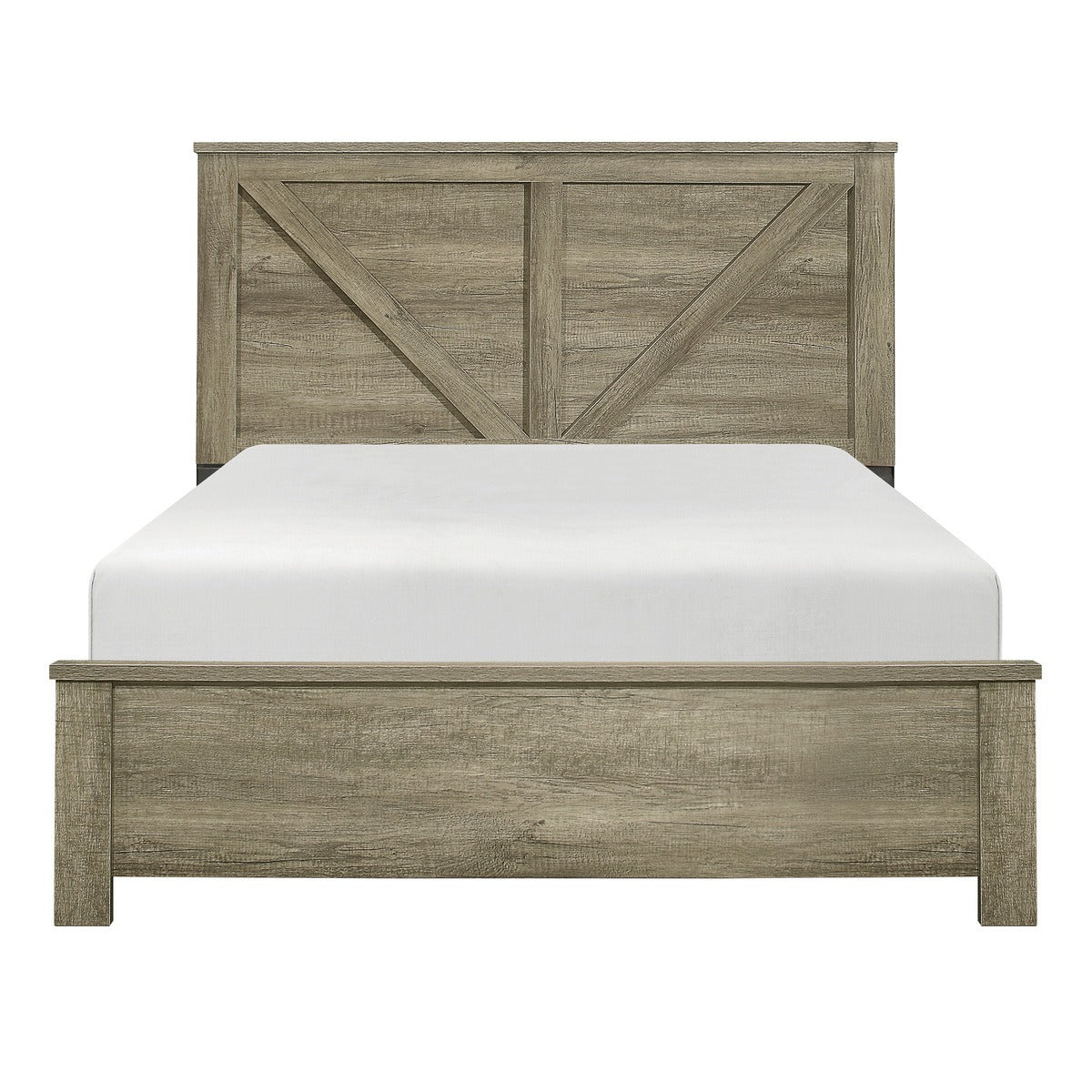 SH2214F-1 FULL BED, W/4 SLATS & 8 SUPPORT LEGS